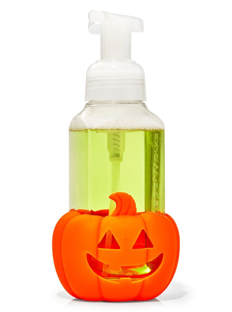 Light-Up Pumpkin Gentle Foaming Soap Holder Gentle Foaming Soap Holder