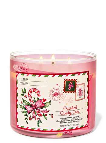 Crushed Candy Cane 3-Wick Candle 3-Wick Candle