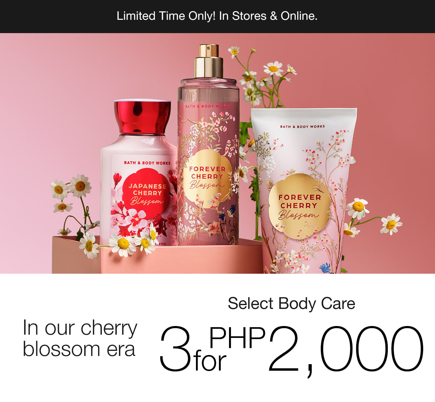 Body Care, Buy 3 for ₱2,000